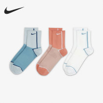 Nike Nike official new sports socks triple double fit for male and female midcylinder socks CK6021-914