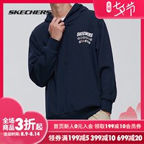 Skechers Skechers 2020 autumn mens new loose hooded sports and leisure pullover sweater