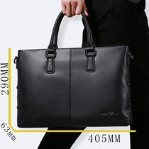 Duo Van Armani Hand bag mens horizontal business Youth Mens bag computer briefcase crossbody cowhide leather mens backpack