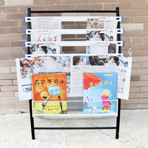 Jin Wenjin K-22 newspaper rack Office removable simple magazine rack Document newspaper rack Book and newspaper rack Data rack