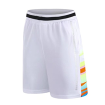 Quick-drying sports shorts mens and womens badminton clothes Running fitness tennis table tennis five-point shorts summer
