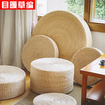 Futon cushion straw tatami cushion cushion meditation cushion padded Buddha cushion kneeling cushion home tea ceremony straw cushion