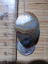 Surface nine-eyed shale rough stone Eye stone Money stone Pearl to ward off evil spirits to protect the body to spell