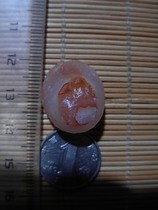 Gobi Agate rough shape Agate silver root Agate carving material Agate rough necklace pendant