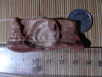 Alashan jade Jasper rough Gobi Qishi Pictogram Desert stone carving material necklace pendant