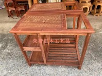  Vietnam mahogany furniture big fruit rosewood semi-finished products Myanmar Laos rosewood tea rack red material blank loose