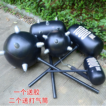 Large inflatable hammer props hard handle with nails thousand catties thousand tons hammer meteor hammer Wolves childrens toys
