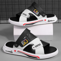 Sandals mens summer outwear sport non-slip wear and wear beach cool tug 2022 new driving dual-use soft-bottom slippers