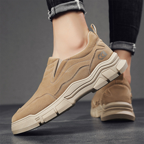 Labor protection shoes men's four seasons 2021 new waterproof and deodorant autumn construction site work a foot set work tide shoes