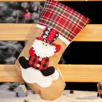 Christmas Socks Gift Bag Christmas Eve Candy Bag Santa Socks Gift Bags Decoration Large Pendant