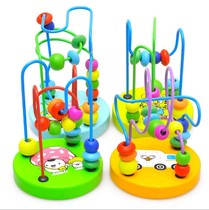 Beading puzzle beaded toy game around Bead Maze 3 random children early childhood cognitive toys