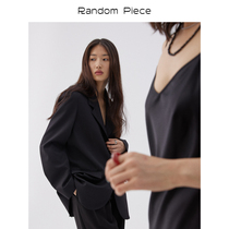  Randompiece2021 autumn worsted wool three-button classic lapel loose straight suit