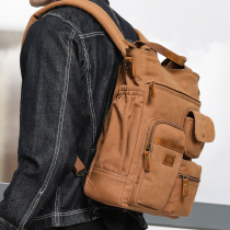 Double Shoulder Bag Men Business Mobile Briefcase Fashion Buns Satchel Satchel Bag MULTIFUNCTION FASHION SINGLE SHOULDER COMPUTER BACKPACK