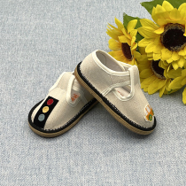 Inline childrens cloth shoes summer new machine na non-slip rubber bottom velcro shoes baby single shoes toddler shoes 5277C