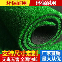  Artificial lawn artificial lawn plastic fake turf artificial indoor balcony decoration green carpet mat