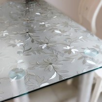 Cloth mat on the table waterproof tablecloth soft glass anti-scalding plastic table mat coffee table tablecloth household PVCl