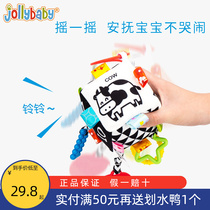 Small cloth ball baby hand gripping training louder paper multifunction Bubble party bites solid toy building blocks Soft 6 months 5