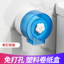 Anmon small roll non-perforated tissue rack 6 inch small roll tissue box creative toilet tissue box toilet roll paper holder