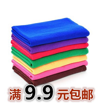Towel wholesale Barber shop beauty salon special absorbent Baotou small microfiber does not lose hair Hotel white household