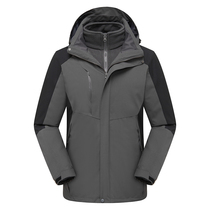 Stormtrooper jacket mens and womens jackets Autumn and winter tide brand three-in-one removable waterproof and windproof outdoor travel windproof mountaineering clothing