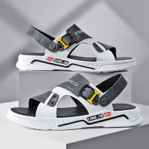 Hon Star Red Stark sandals mens summer outwear Deodorant Outdoor Sports Beach Non-slip Wear and abrasion Driving sandals