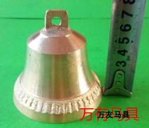 Horse Neck Bell Horse Cage Head Pure Copper Bell Horse Saddle Horse With Bronze Strings Bell Carriage Horse Furniture Accessories Wedding