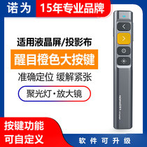Nuo N28 Spotlight lithium digital laser pager mouse ppt remote control projection LED LCD screen
