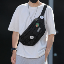 Inclined Satchel Satchel Satchel Satchel summer Leisure Day ensemble Single shoulder bag Ins Chauffo Breasts Chest Bag Small Backpack Schoolgirl Purse