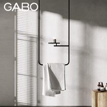 GABO View Boo Home Boom Towel Rack Toilet Suspended Bath Towel Rack Candle Light Bathtub Rack 19E020