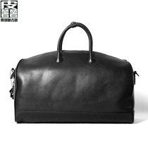 Leather Potato Fries Genuine Leather Men Brief Travel Bag Large Capacity Headlayer Bull Leather Travel Hand Luggage Bag Travel Bag Bag