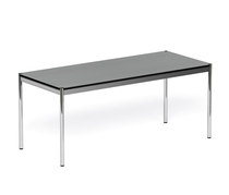 USM Haller table Swiss design style long table Office desk Study desk Reading browsing Rectangular table