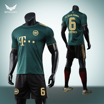 21-22 Bayern Munich Oktoberfest away green football suit No. 25 Mueller football suit men