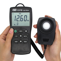 Taiwan Taishi illuminometer illuminometer light intensity meter TES-1337B high-precision illuminometer light meter