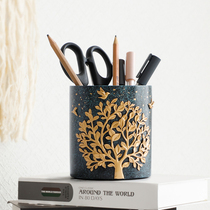 Nordic pen holder pen holder creative student desktop stationery storage decoration office pen bucket display Teachers Day gift