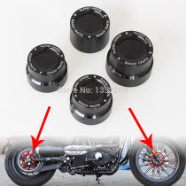 Suitable for ROUGH CRAFTS Harley 883 1200 Street 500 750 modified front and rear axle cover