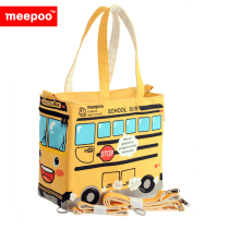 meepoo cute multifunction mommy bag mommy bag with inclined back can hang cart Two colors optional