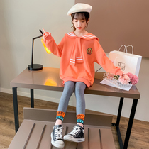 Girls clothing suit Spring and autumn clothing CUHK children childrens blouses fall Primary school childrens thin foreign air Han version of the tide Nagas