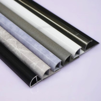 Niuyuan aluminum alloy gray black tile Yang angle bar Yang angle line closing bar Edge bar 10