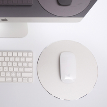 Aluminum alloy metal mouse pad suitable for macbook Apple mac notes computer office cute small large alloy equipment hard table pad mouse pad game e-sports portable female