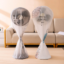 Electric fan cover dust cover Cover Cover fan cover vertical floor standing all-inclusive floor fan anti-Gray net cover