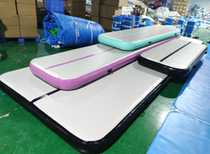 Factory direct martial arts somersault gymnastics yoga mat drawing air cushion Net red water slide air cushion water park toys