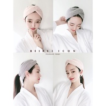 Wash hair band female Korean hair band hair hoop simple wide side mask makeup hair band headwear Net red moon headscarf