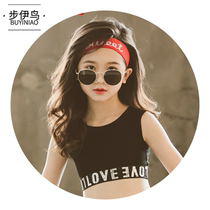 Bui Bird Girl thin small vest 2020 new childrens clothing childrens summer wear outside wear inside Girl development net