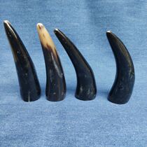 Horn pestle lacquer big tool lacquer material lacquer art tool large horn pestle grinding color Earth paint