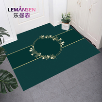 New Chinese style door mat PVC door mat non-slip waterproof stepping mat custom can be cut into the door mat