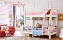 Qin wooden house TQ338 solid wood bunk bed