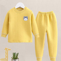 Zhongdai warm clothes set men and women children cotton underwear autumn winter clothes baby clothes cotton children autumn clothes autumn trousers