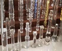 PMMA rod-column solid rod plastic bar acrylic rod processing~Bridge fence 8mm diameter high transparency