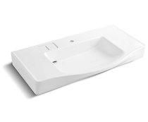 Kohler table basin hanging wall type one ceramic washbasin toilet simple household wash bathroom cabinet basin 22780T