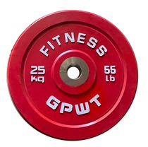 Color full rubber barbell high temperature barbell piece OBO bar dumbbell swing arm weight piece home fitness